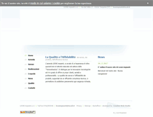 Tablet Screenshot of leonimpianti.com
